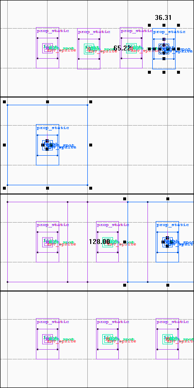 Precise entity group placement